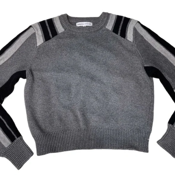 Rebecca Women's Minkoff Janica grey Knitted Sweater